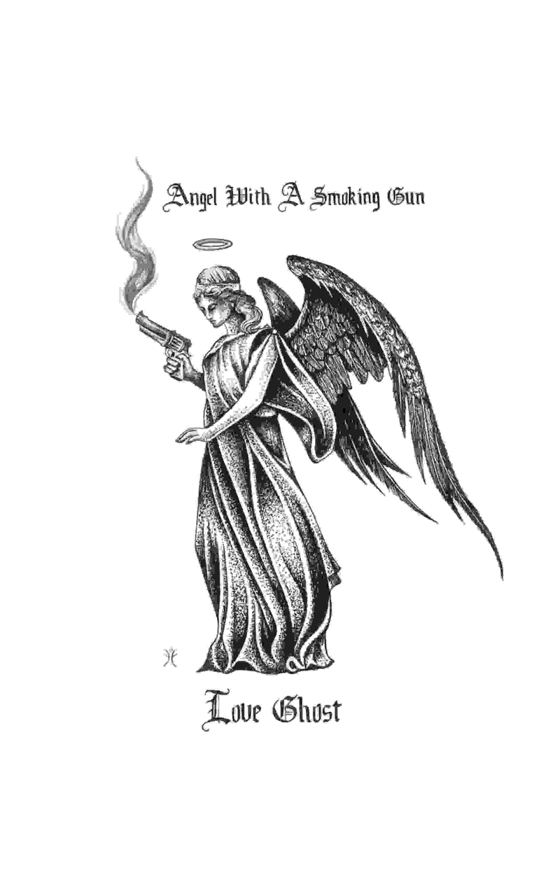 Love Ghost - Angel With a Smoking Gun"